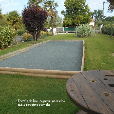 Marais Poitevin Bord Riviere Peche ,barque, Velos, Wifi, Linge, Cheminee, Cuisine, Terrain De Boules 度假居 *