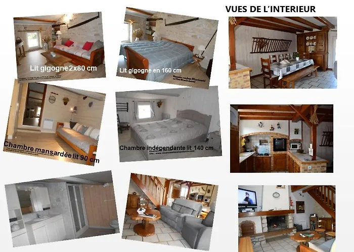 Сasa de vacaciones Marais Poitevin Pêche ,barque, Vélos, Wifi, Linge, Cheminée, Cuisine